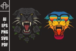 Panther Cool Retro Illustration: A Designer's Review