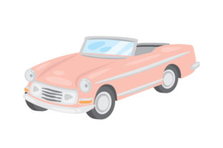 Retro Convertible Car Embroidery Review