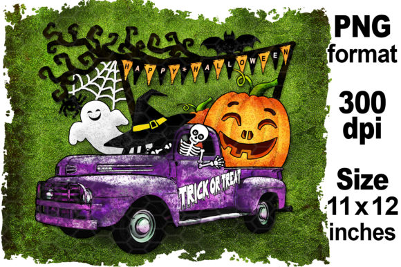 Sublimation Halloween Vintage Truck: A Designer's Reality Check