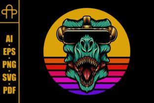 T Rex Sunset Retro: A Designer's Real-World Embroidery Review